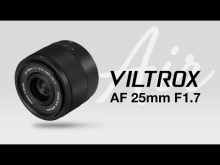 Embedded thumbnail for Объектив Viltrox AF 25mm f/1.7 Air E для Sony E